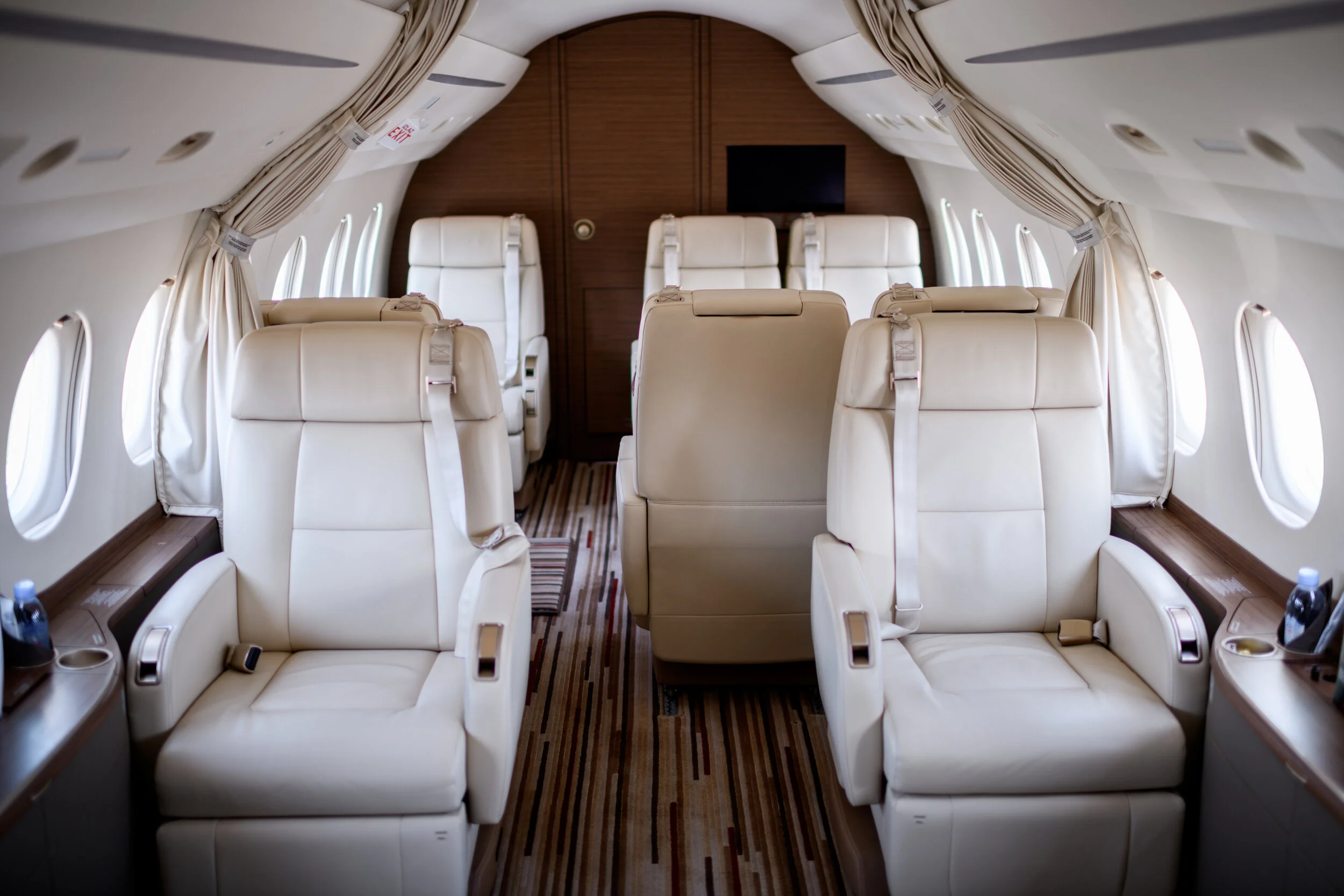 Private Jet Interior