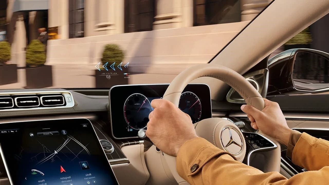 Professional London Chauffeur at the wheel