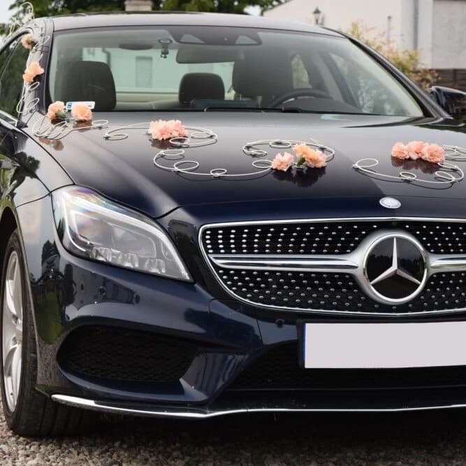 Decorated Wedding Car