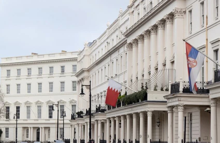 Embassy Row in London