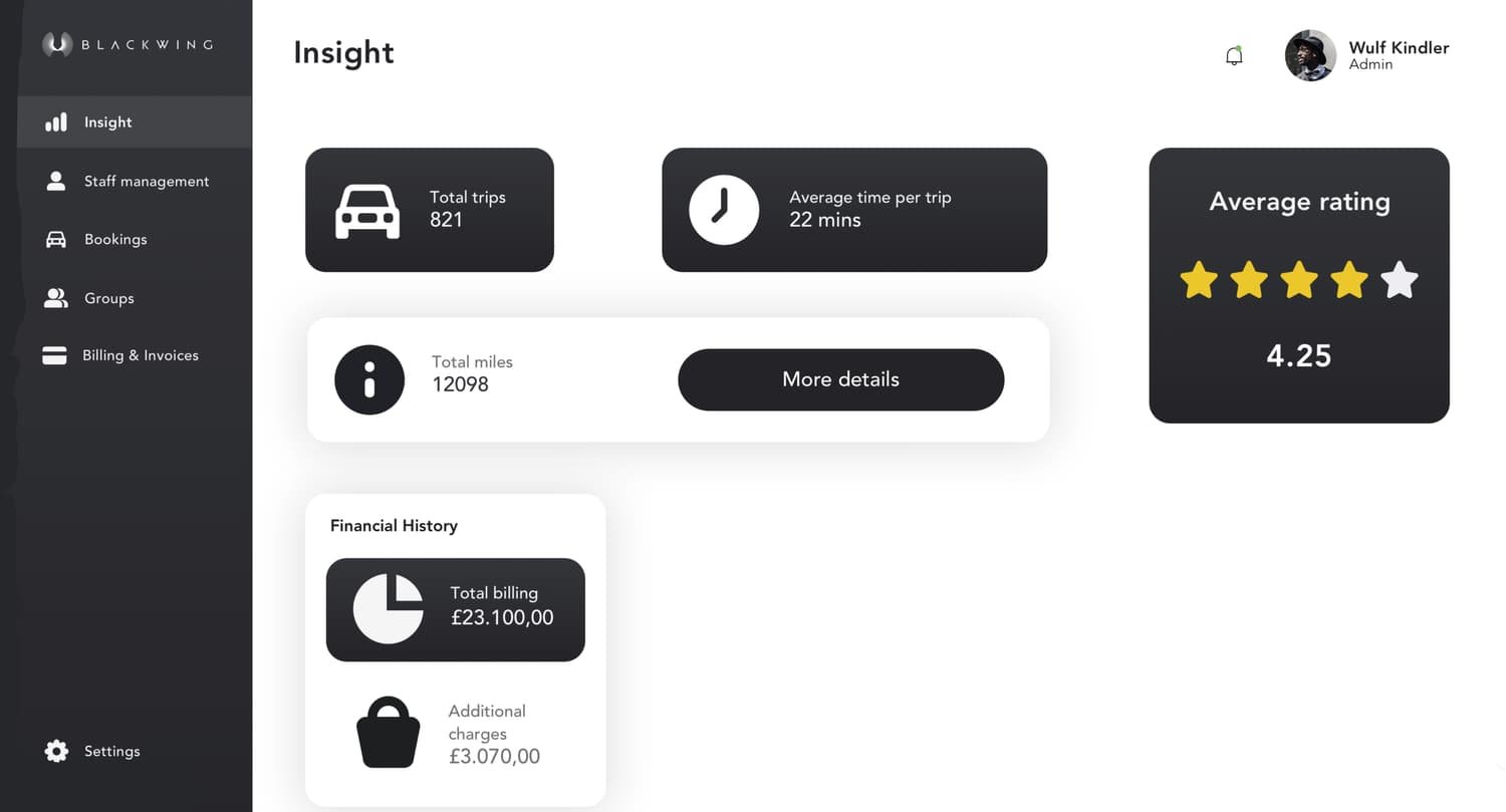Web and mobile booking app