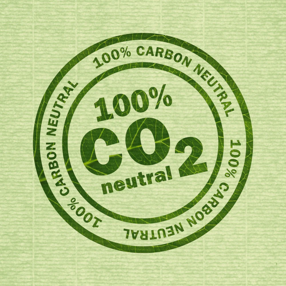 100% CO2 Neutral Stamp
