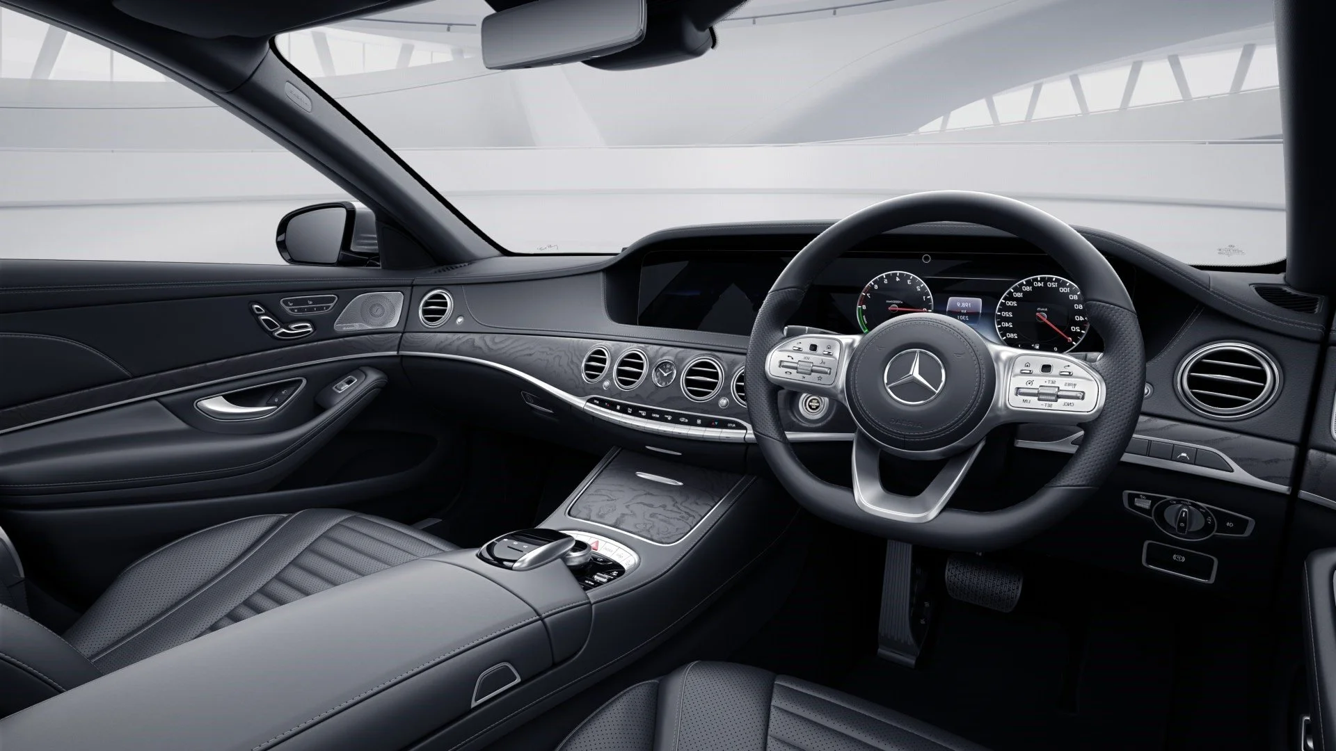 s560e interior drivers view front